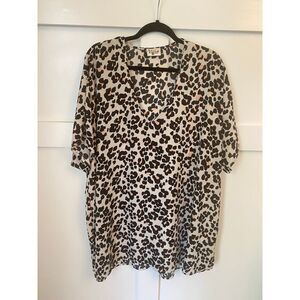 Show me your mumu cheetah dress size‎ small euc
